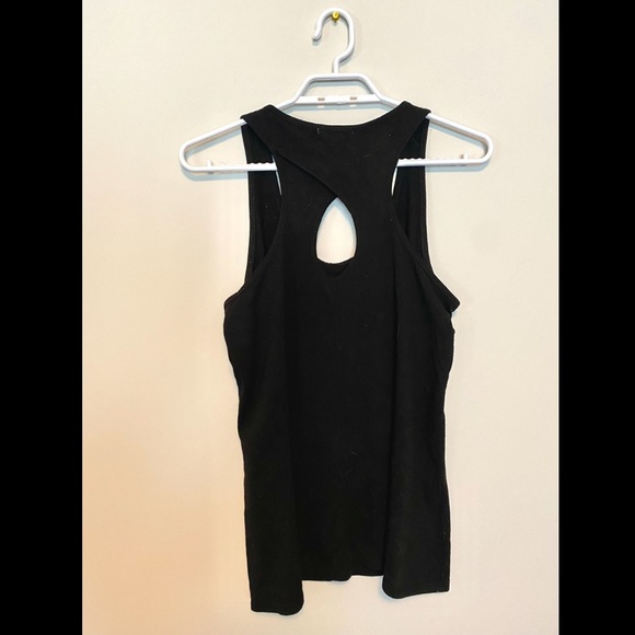 Warehouse One sleeveless top, size M, colour Black - Picture 2 of 8